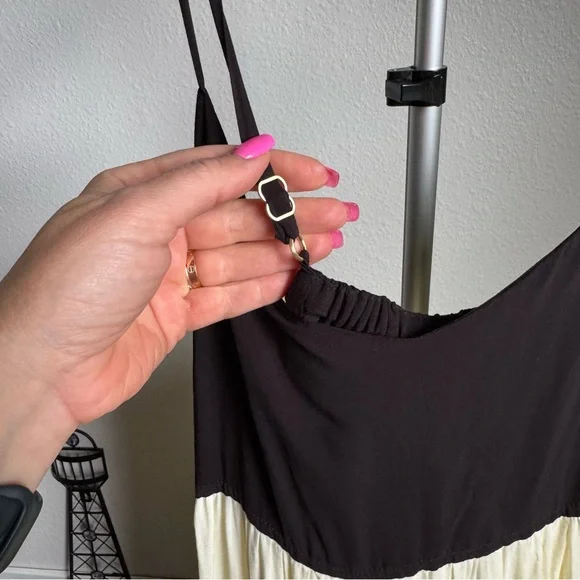 NWT Kate Spade New York Bow Solids Tiered Midi Dress Sz S - Picture 8 of 8